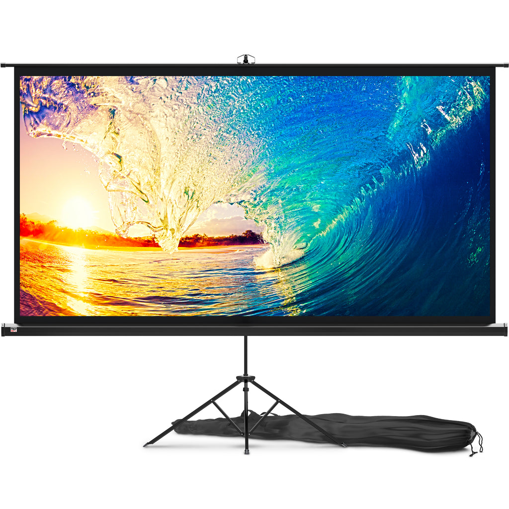 Portable Projector Screen with Stand 100 inch